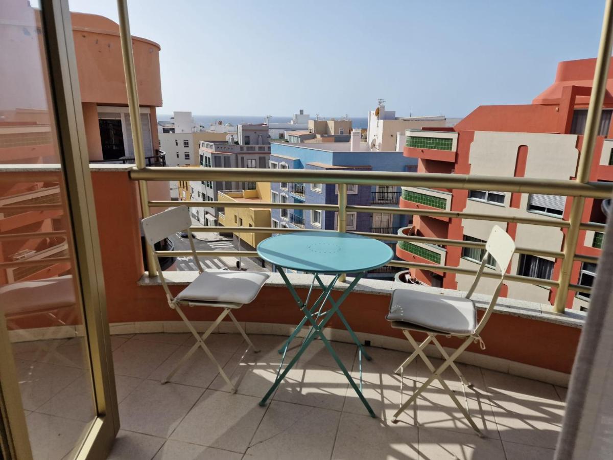 Ferienwohnung Beautiful Penthouse El Médano Exterior foto