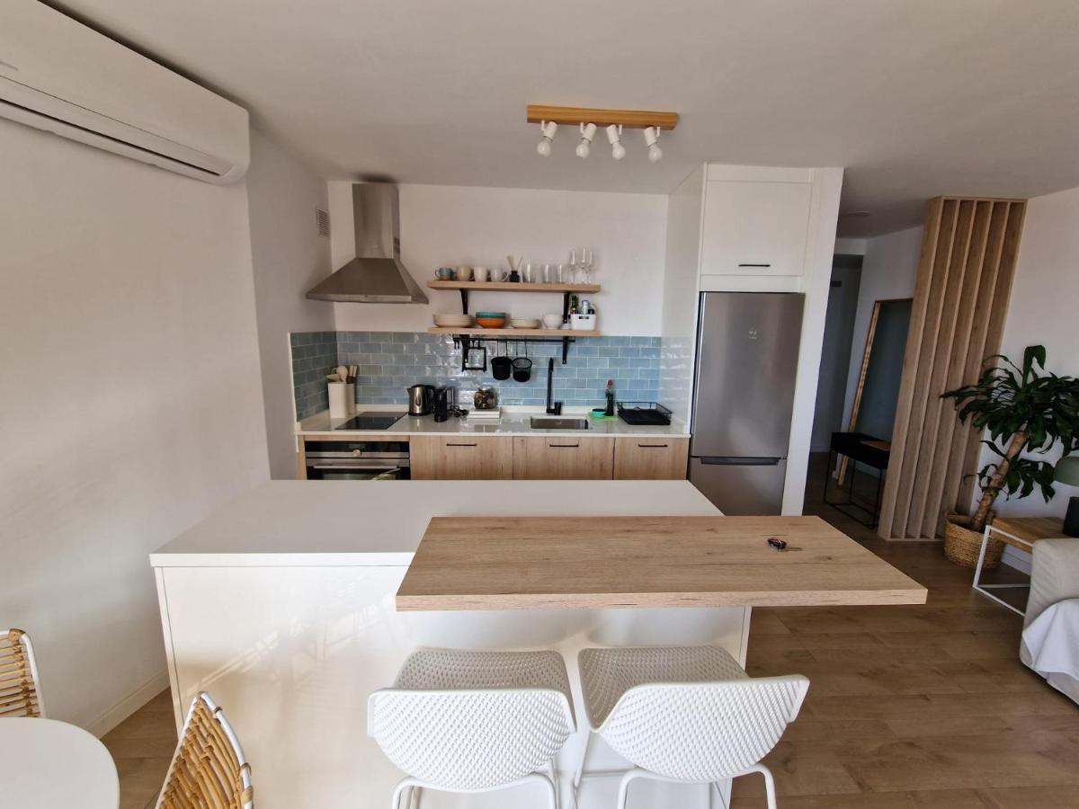 Ferienwohnung Beautiful Penthouse El Médano Exterior foto